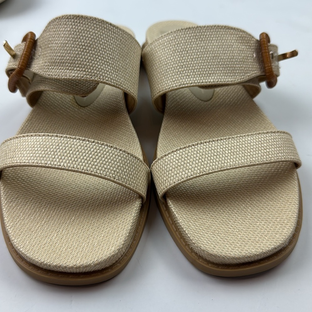 New NWOT Dolce Vita Giana buckle flat slide 8.5 - Picture 3 of 7
